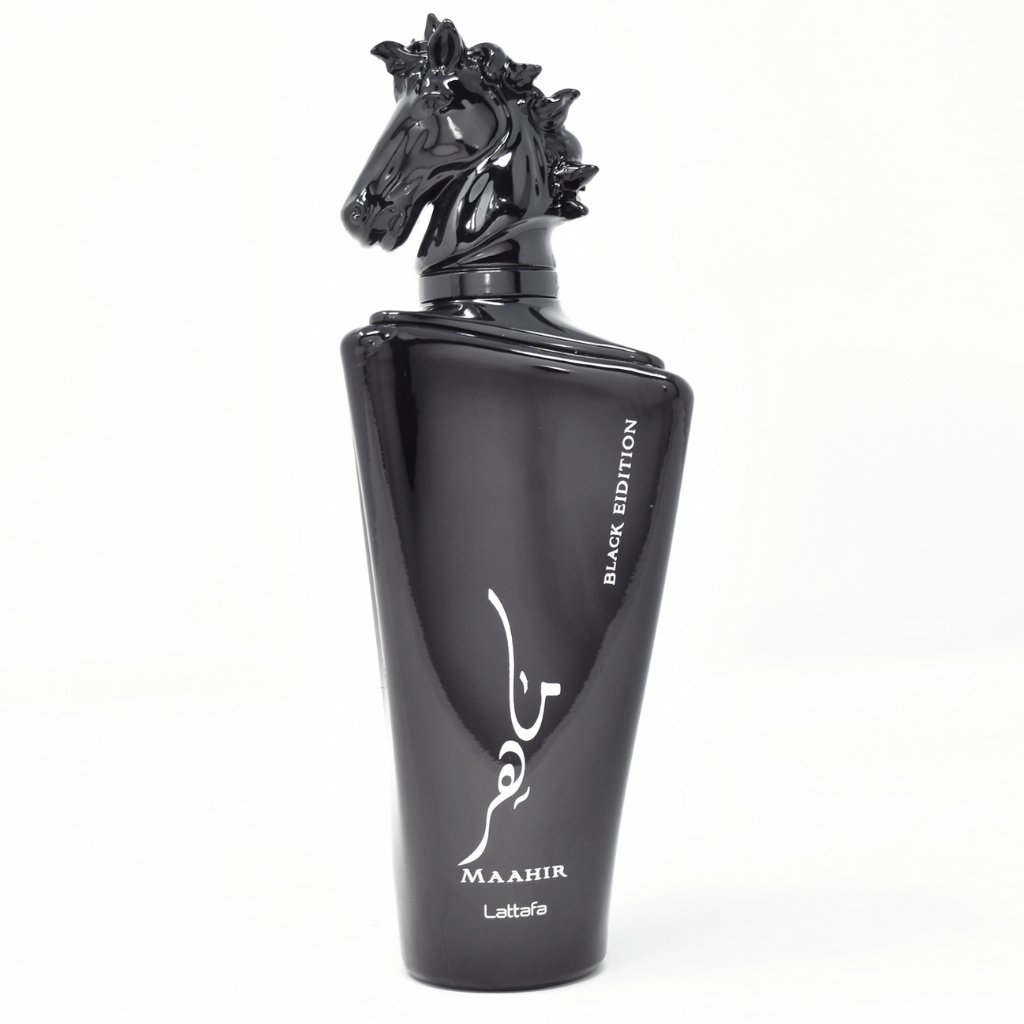 Maahir Black Edition 100ml (3.4 oz) EDP Spray by Lattafa
