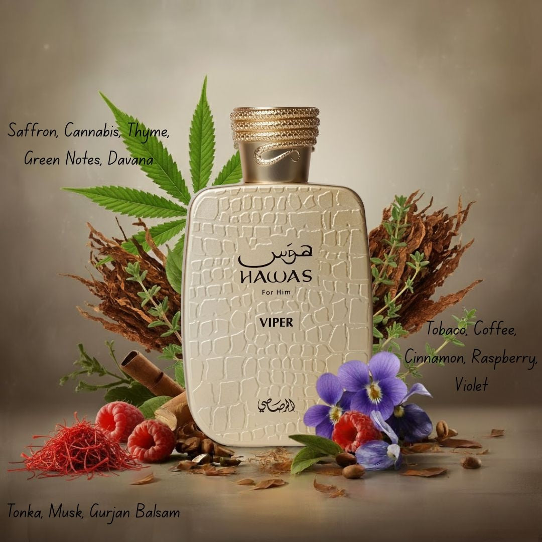 Hawas Viper EDP 100ml (3.4 oz) by Rasasi