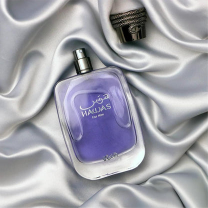 Hawas for Him Eau de Parfum Spray 100ml (3.4 oz) by Rasasi