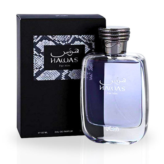 Hawas for Him Eau de Parfum Spray 100ml (3.4 oz) by Rasasi