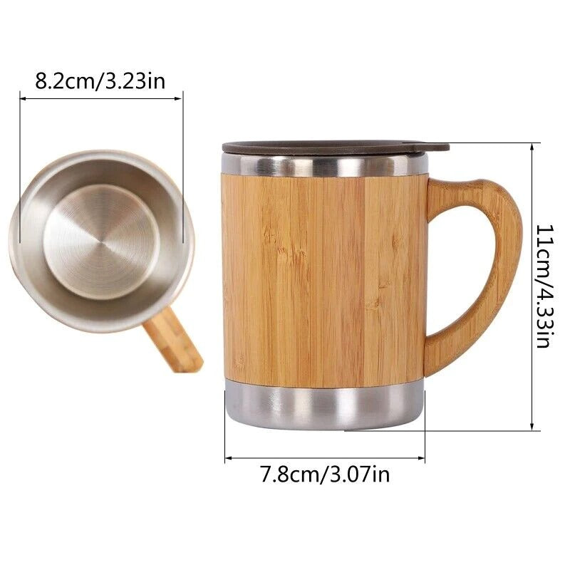 Bamboo Coffee Mug