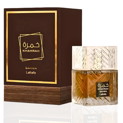 Khamra Qahwa 100ml (3.4 oz) EDP Spray by Lattafa