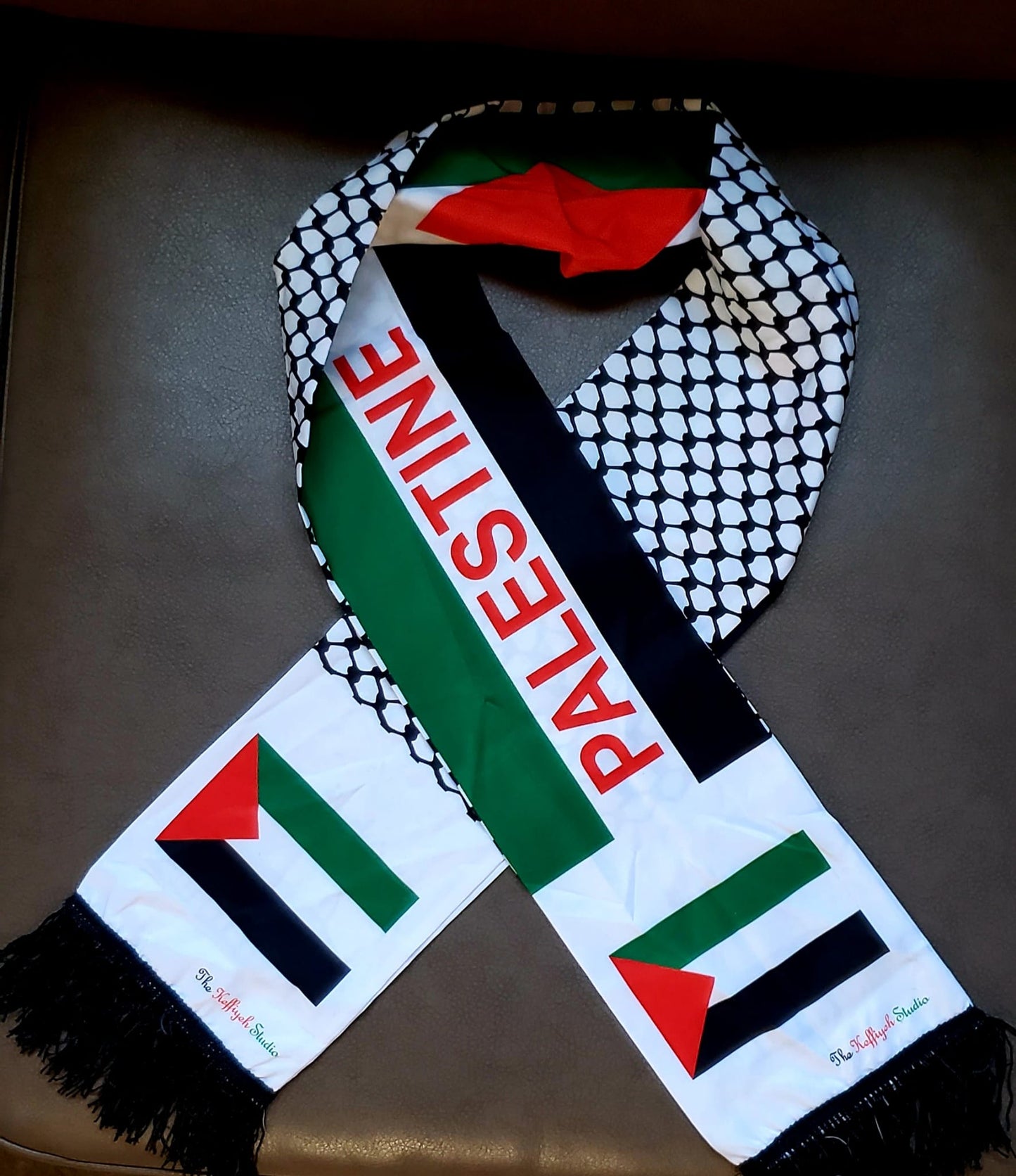 Palestine Heritage Flag Graduation Stole or Scarf