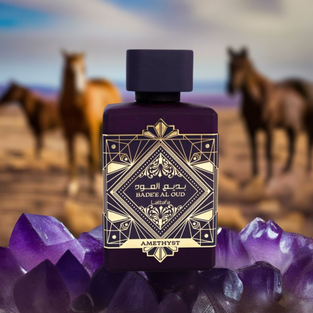 Badee Al Oud Amethyst EDP - 100ML(3.4 Oz) Keffiyeh Fragrance