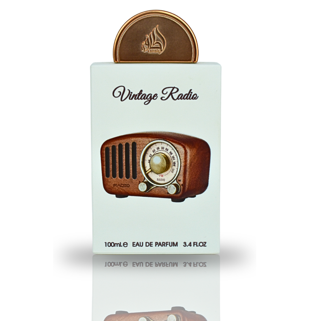 Vintage Radio Eau de Parfum Spray 100ml (3.4 oz) by Lattafa Pride